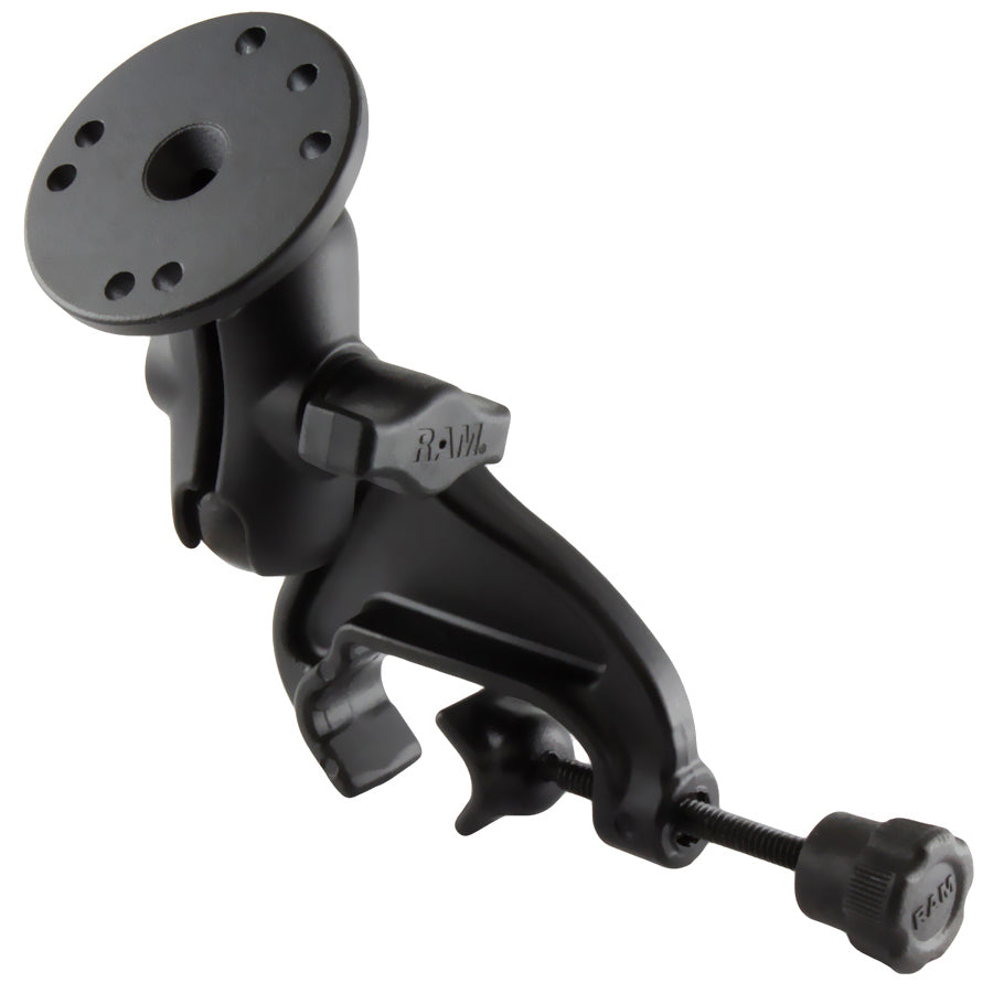 RAM Yoke Clamp Mount with Curved Plate for Pilatus PC-12NG (RAM-B-380-A-125BU) (sku 54845) main image 1