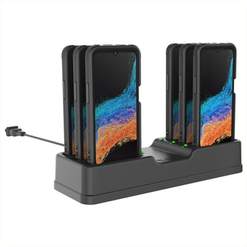 RAM® 6-Port Charging Dock for Samsung XCover6 Pro With Smart Case