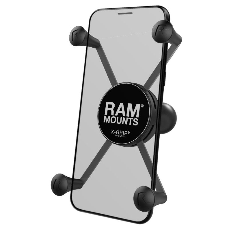 RAM X-Grip iPhone 5s Holder with Double Socket Arm and Flat Surface Mount (sku 18460)