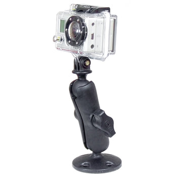 RAM® Composite Drill-Down Mount with Universal Action Camera Adapter