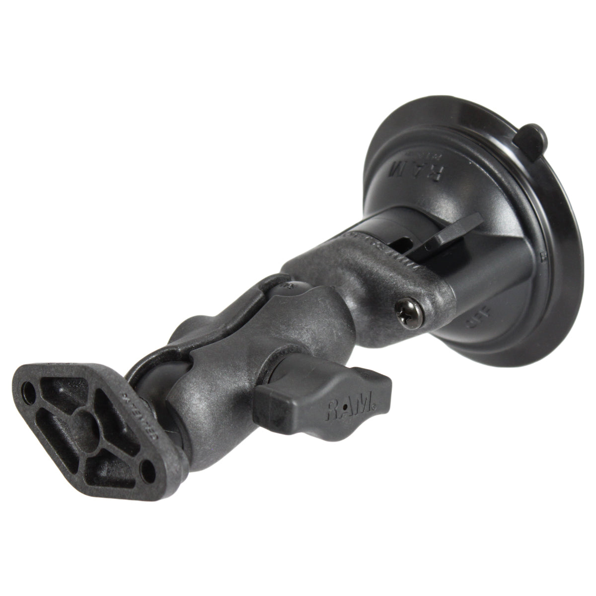 RAM Twist-Lock Composite Suction Mount for Magellan Triton 200 + More (RAP-B-166-MA9) (sku 54215)
