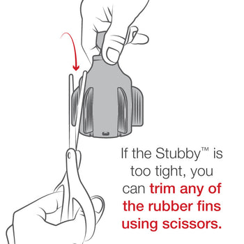 RAM® Stubby™ Cup Holder Mount with Double Socket Arm - Medium