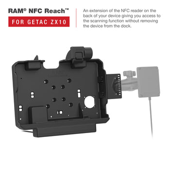 RAM® Form-Fit Powered Dock for Getac ZX10