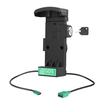 GDS® Locking Powered Dock + USB-A for Zebra TC73/78 - Heated Pins