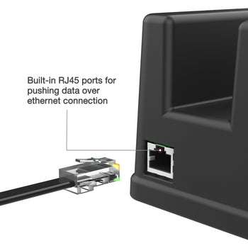 GDS® 6-Port Power + RJ45 Dock for Zebra Tablets with IntelliSkin®