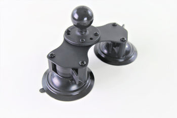 Double Suction Cup Base with 1.5" Ball