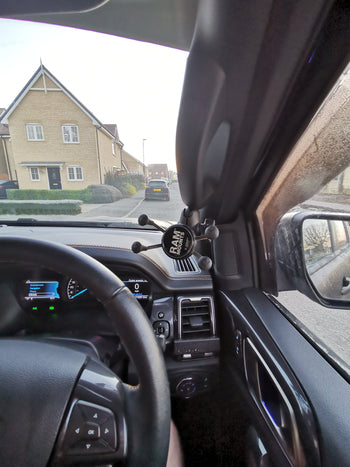 X-Grip® Phone Mount with Short Arm for Ford Ranger