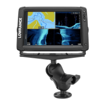 Fishing Mount with GPS attached