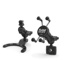 2 RAM MOUNT Motorcycle mount products