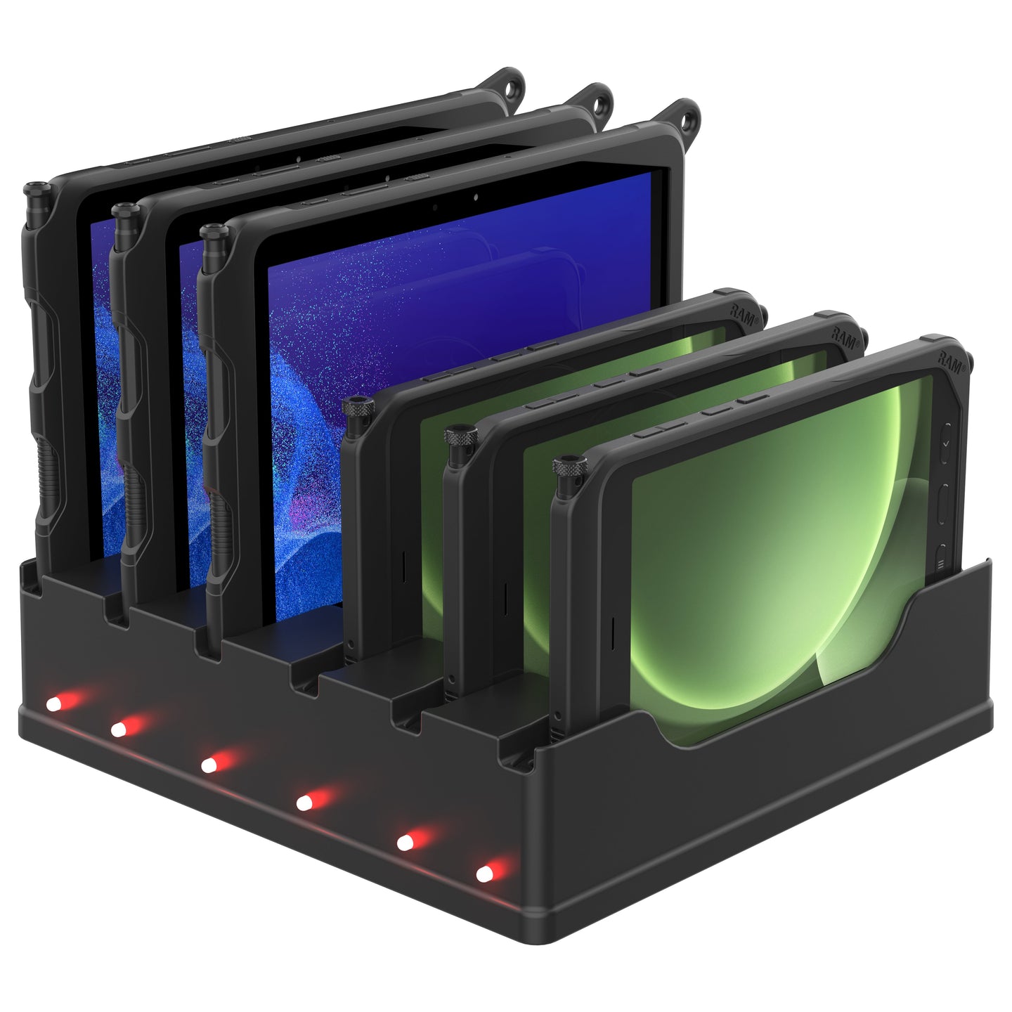 RAM® 6-Port Dock for Samsung Tab Active5 Pro, 4 Pro, Tab Active5 & 3 ...
