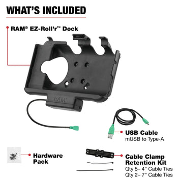 RAM® EZ-Roll'r™ Powered Dock for Samsung Tab Active5 & 3