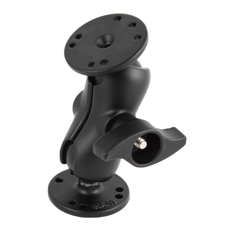 RAM® Double Ball Mount with Metal Knob - C Size Short – RAM Mounts UK