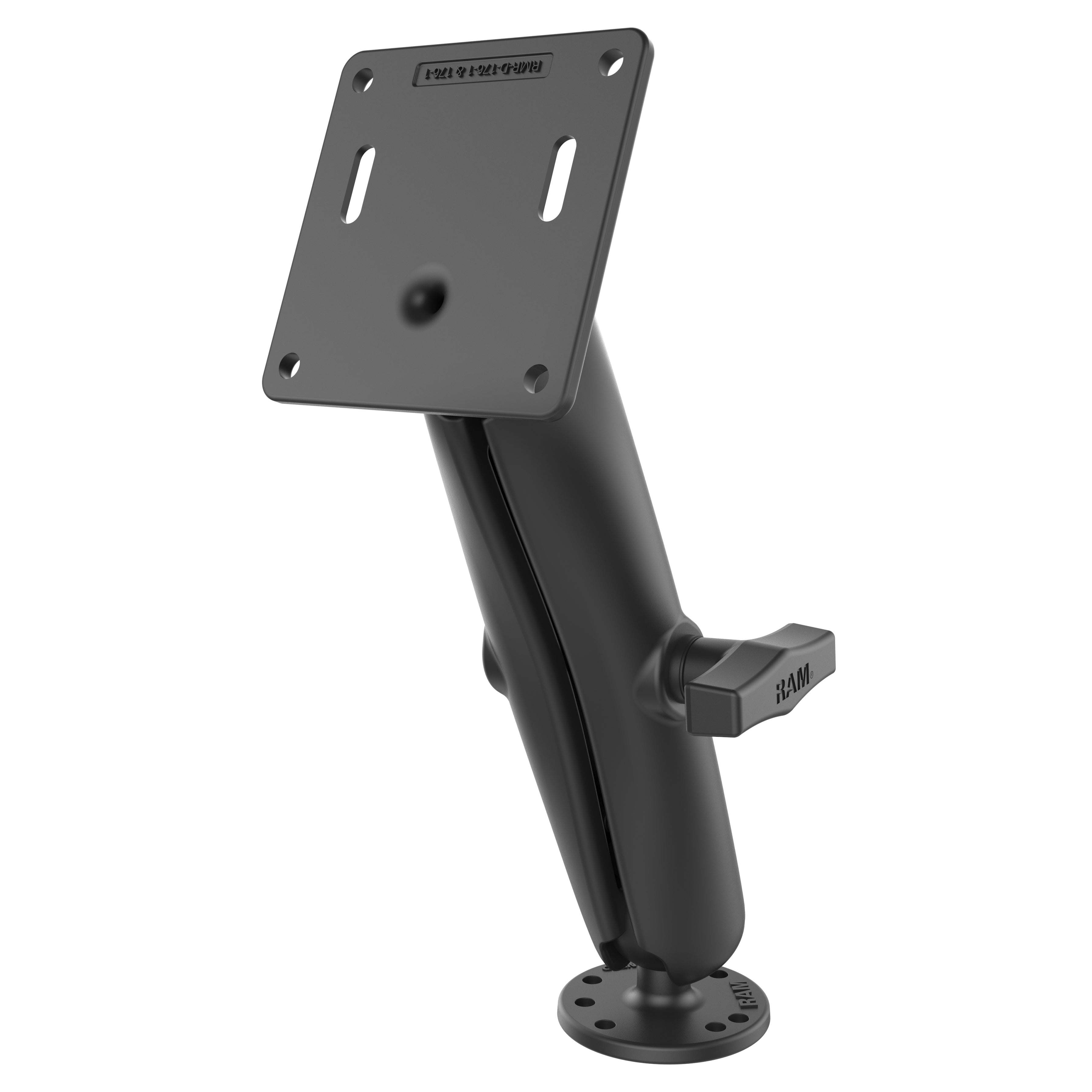 RAM® Double Ball Mount with 75x75mm VESA Plate - C Size Long – RAM ...