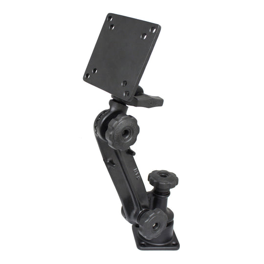 RAM® Horizontal Ratchet Mount with 100x100mm VESA Plate