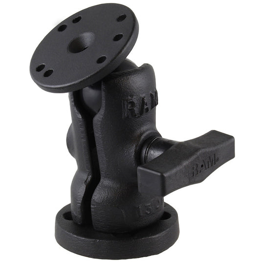 RAM® Single Ball & Socket Mount with Octagon Swivel Base