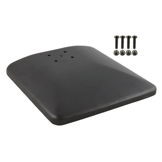 RAM® 9" x 9" Aluminum Weighted Base with AMPS Hole Pattern