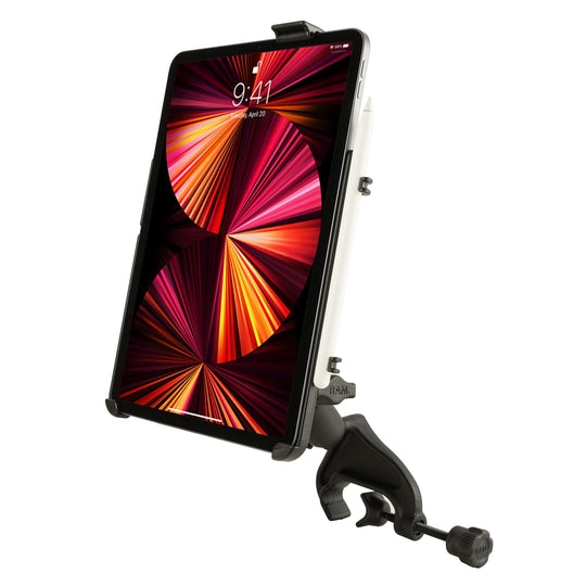 RAM® Yoke Clamp Mount for iPad Pro 11" 1-4 Gen, Air 4, 5 & 11" (M2 & M3)