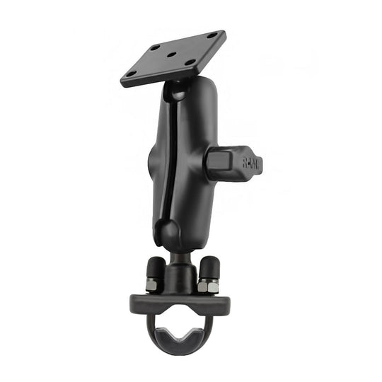 RAM® Handlebar U-Bolt Double Ball Mount with AMPS Hole Pattern