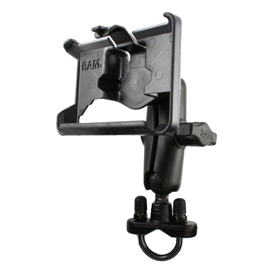 RAM® Handlebar U-Bolt Double Ball Mount for Garmin nuvi 700 Series