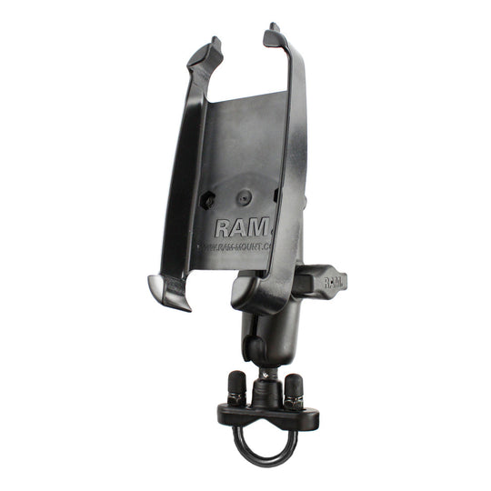 RAM® Handlebar U-Bolt Double Ball Mount for Lowrance AirMap 600C + More