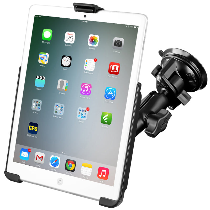 RAM® EZ-Roll'r™ for iPad mini 1-3 with RAM® Twist-Lock™ Suction Cup ...