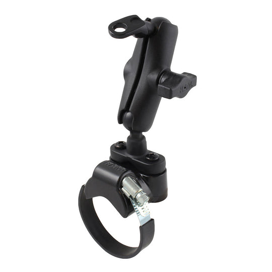 RAM® ATV/UTV Rail Mount with 9mm Angled Bolt Head Adapter - Medium Arm