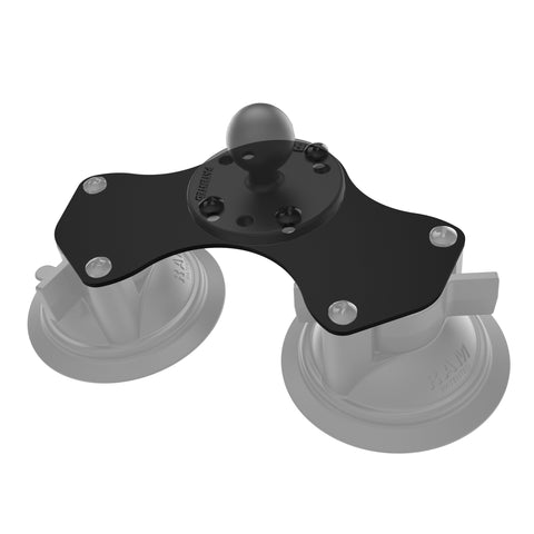 RAM® Dual Adapter Plate for RAM® Twist-Lock™ Suction Cups – RAM Mounts UK