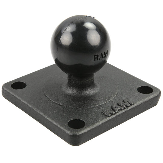 RAM® Ball Base with 1.5" x 1.5" 4-Hole Pattern - B Size