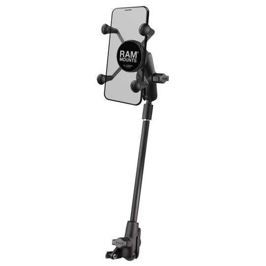 RAM® X-Grip® Phone Mount for Wheelchair Seat Tracks