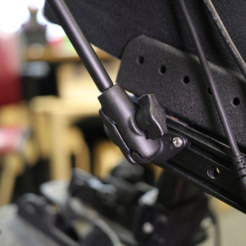 RAM® X-Grip® Phone Mount for Wheelchair Seat Tracks