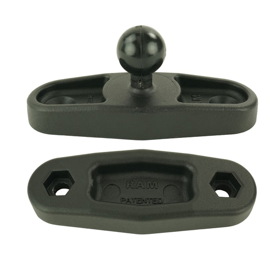 RAM® Square Post Clamp Base for Posts up to 3" Wide Without Hardware