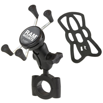 RAM® X-Grip® Phone Mount with RAM® Torque™ Large Rail Base - Short