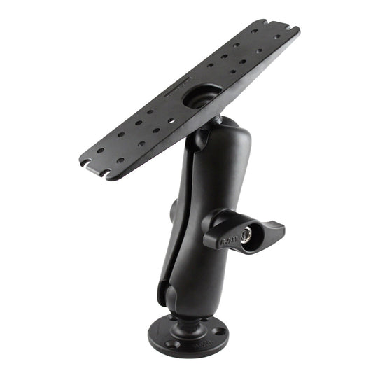 RAM® Large Marine Electronics Mount with Jam Nut - Medium