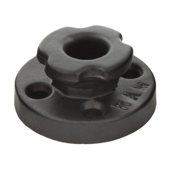 RAM® Round Base Adapter with Large aluminium Octagon Button