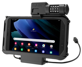 RAM® Combo Locking Power + Data Dock for Samsung Tab Active3 & Active2