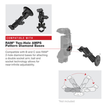 RAM® Form-Fit Holder for Zebra TC73 & TC78