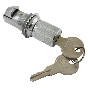 RAM® Tough-Dock™ Key Lock Replacement - aluminium
