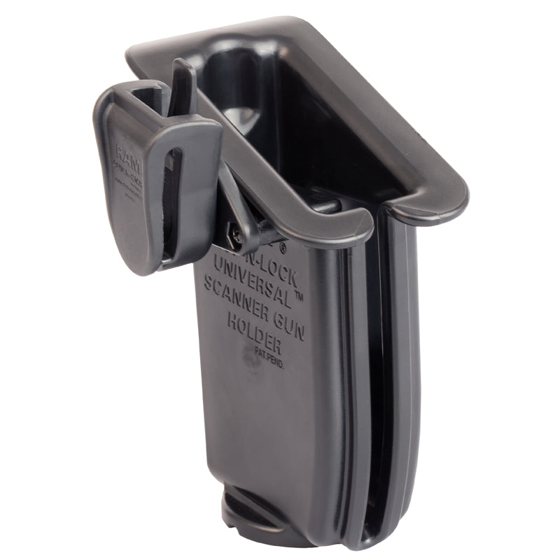 RAM® Drop-N-Lock™ Scanner Gun Holder with Belt Clip – RAM Mounts UK