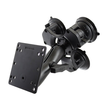 RAM® Twist-Lock™ Triple Suction Mount with 100x100mm VESA Plate - Medium