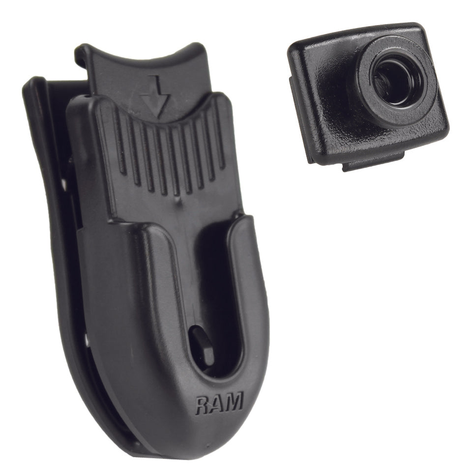 RAM® Belt Clip Holder & Button Adapter for IntelliSkin® HD™ – RAM Mounts UK