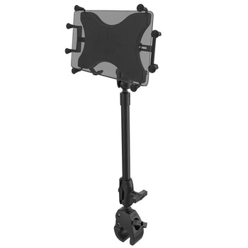 RAM® X-Grip® with RAM® Tough-Claw™ 9" Pipe Mount for 9"-10" Tablets