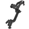 RAP-434-RB-TRA1:RAP-434-RB-TRA1_1:RAM ROD® JR Fishing Rod Holder with Revolution Arm and RAM® Track Ball™