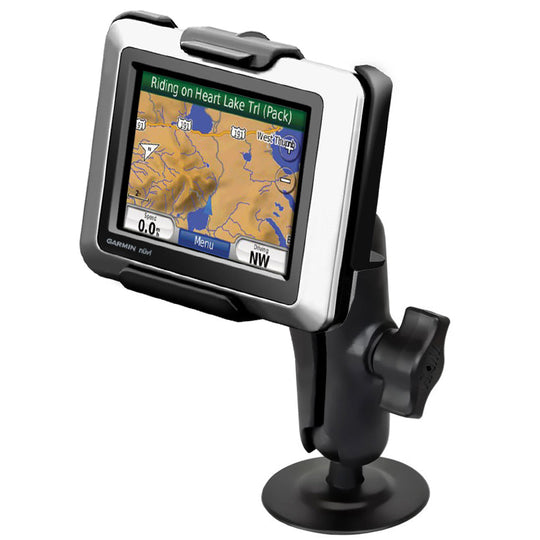 RAM® Flex Adhesive Double Ball Mount for Garmin nuvi 220 + More