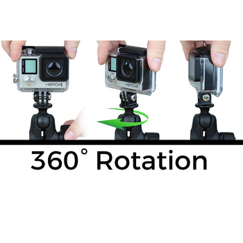 RAM® Ball Adapter for GoPro® Bases with Universal Action Camera Adapter