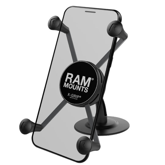 RAM® X-Grip® Large Phone Holder with Lil Buddy™ Adhesive Dash Mount