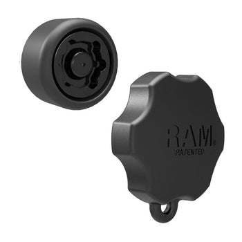 RAP-S-KNOB3-6U:RAP-S-KNOB3-6U_2:RAM Pin-Lock™ Security Knob with 6-Pin Pattern for B Size Socket Arms