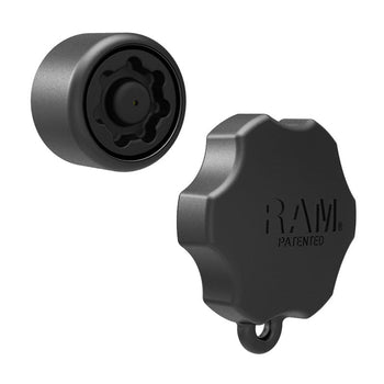 RAM® Pin-Lock™ Security Knob with 7-Pin Pattern for B Size Socket Arms