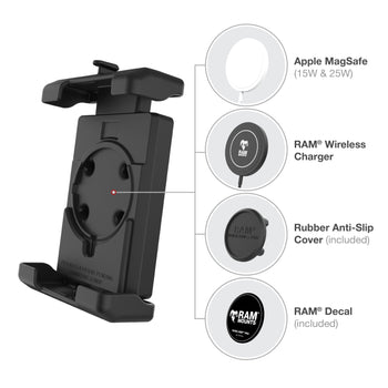 RAM® Quick-Grip™ Pro XL Phone Mount with Twist-Lock™ Suction Cup