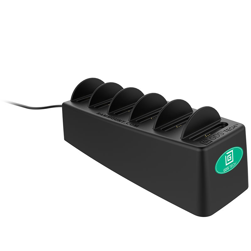RAM 6 Gang Desktop Dock Charger with GDS Technology for IntelliSkin (sku 57160) main image 1
