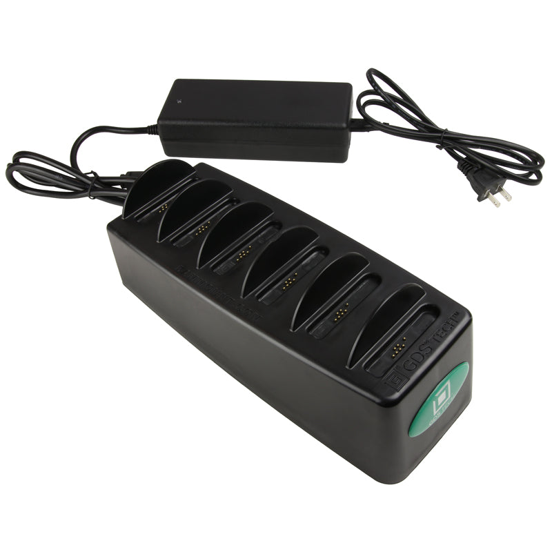 RAM 6 Gang Desktop Dock Charger with GDS Technology for IntelliSkin (sku 57160)